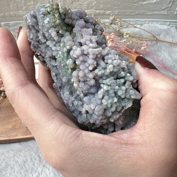 Gorgeous Large Grape Agate Raw Specimen - Picture 4 of 10